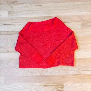 Free People Pink Spring/Summer Sweater